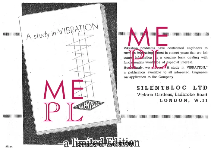 : Silentbloc Anti-Vibration Mountings : Silentbloc Anti-Vibration Mountings