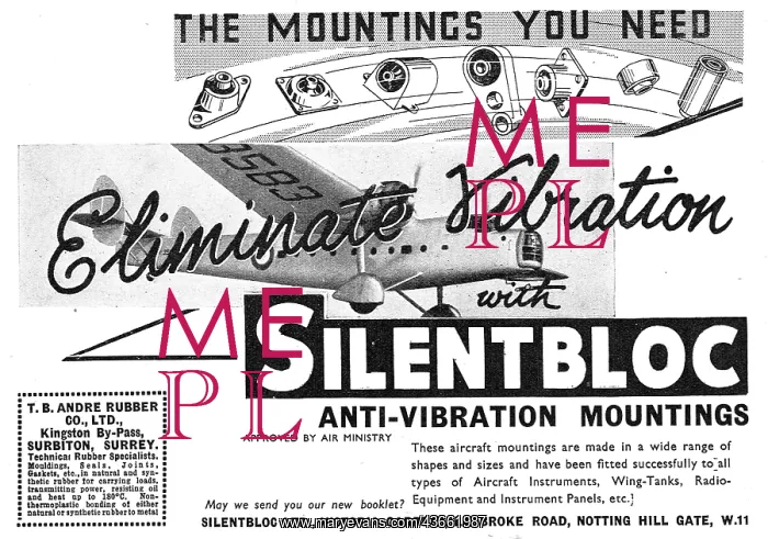 : Silentbloc Anti Vibration Mountings For Aircraft : Silentbloc Anti Vibration Mountings For Aircraft