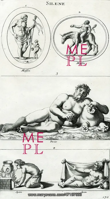 : SILENUS. Attendant and nurse of Bacchus, usually drunk : SILENUS. Attendant and nurse of Bacchus, usually drunk