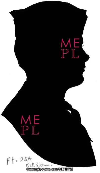  : Silhouette of an American private