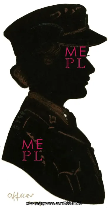 : Silhouette of an ATS officer