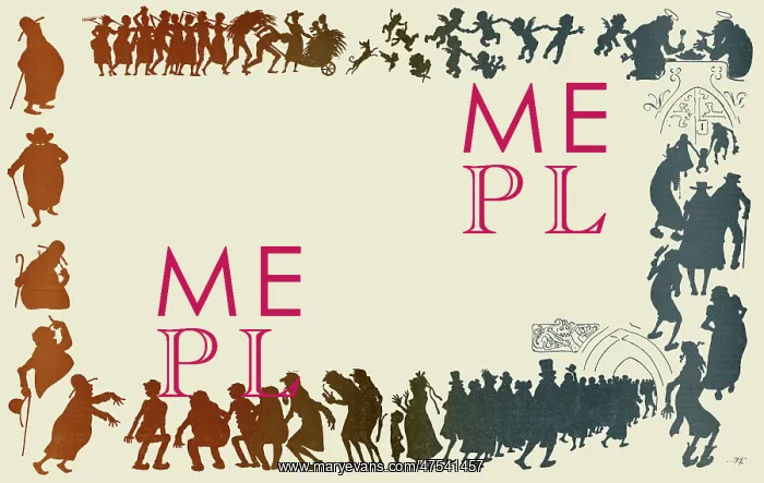 : Silhouette border : Silhouette border
