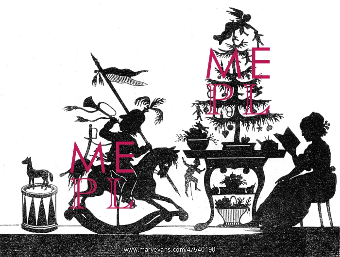 : Silhouette - Children and Birds : Silhouette - Children and Birds