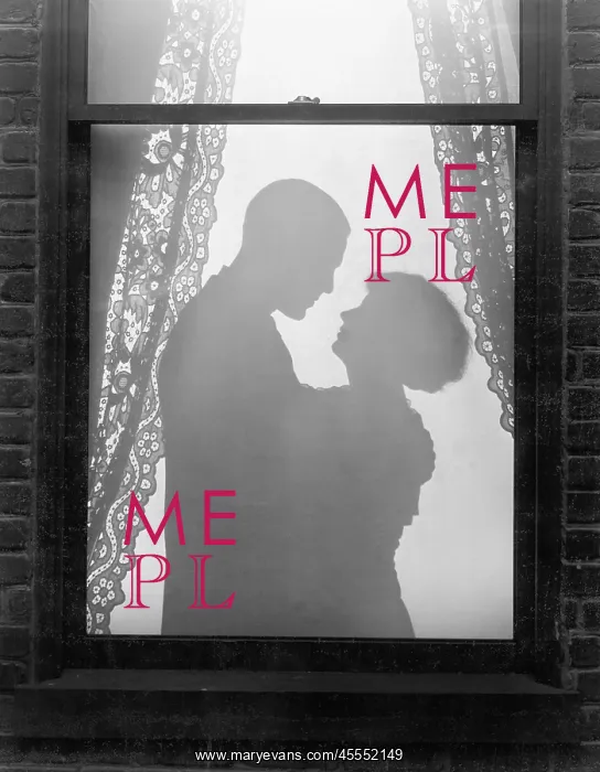 : Silhouette of a couple embracing : Silhouette of a couple embracing