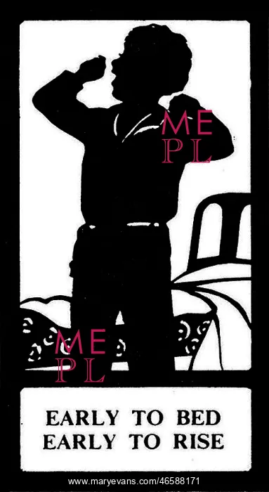 : Silhouette, Early to Bed, Early to Rise : Silhouette, Early to Bed, Early to Rise
