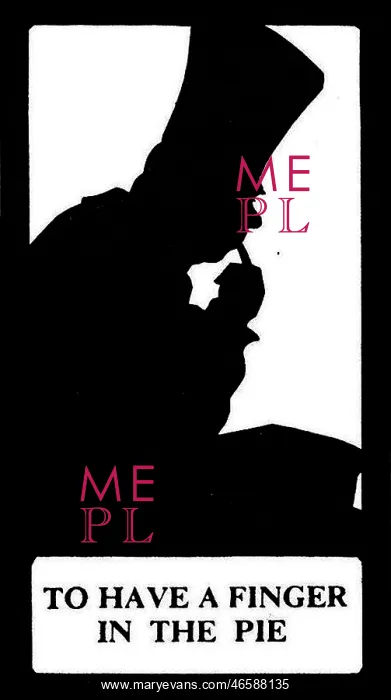 : Silhouette, To Have a Finger in the Pie : Silhouette, To Have a Finger in the Pie