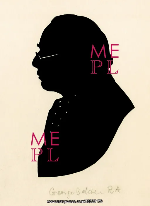  : Silhouette of George Belcher
