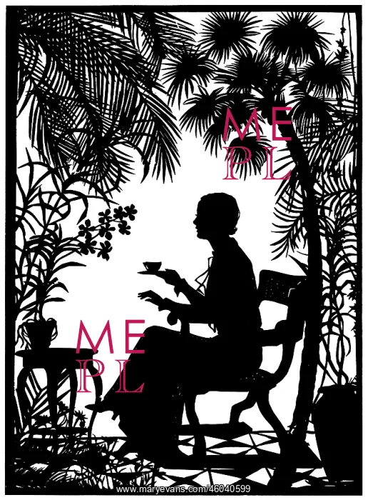 : Silhouette of Grace Moore : Silhouette of Grace Moore