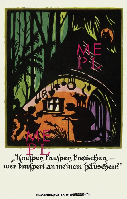 : Silhouette. Hansel & Gretel : Silhouette. Hansel & Gretel