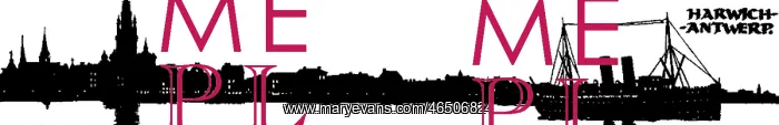  : Silhouette of Harwich to Antwerp shipping
