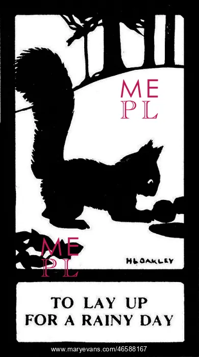 : Silhouette, To Lay Up for a Rainy Day : Silhouette, To Lay Up for a Rainy Day