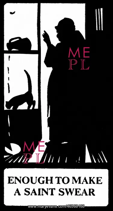 : Silhouette, Enough to Make a Saint Swear : Silhouette, Enough to Make a Saint Swear