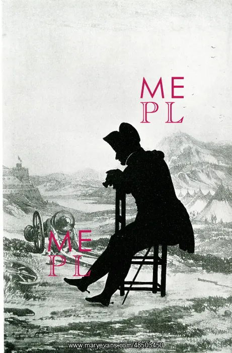  : Silhouette of Napoleon Bonaparte
