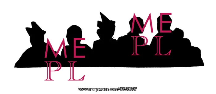  : Silhouette of five people