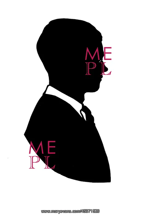 : Silhouette portrait of Gilbert Ledward, sculptor : Silhouette portrait of Gilbert Ledward, sculptor