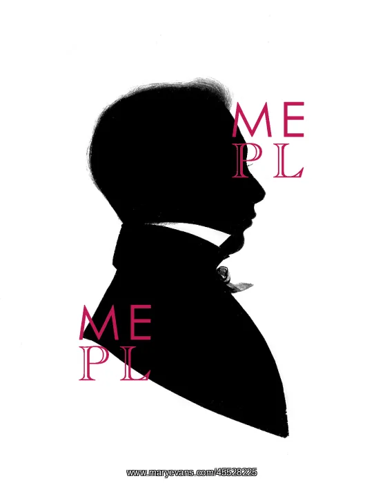 : Silhouette portrait of Robert Brazenor Oakley : Silhouette portrait of Robert Brazenor Oakley