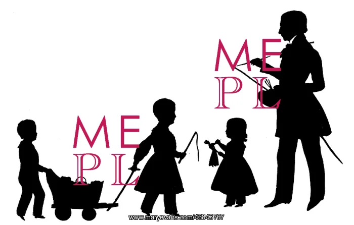 : Silhouette portraits by August Edouart : Silhouette portraits by August Edouart