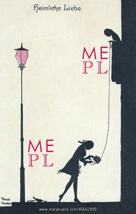 : Silhouette - Postcard Design : Silhouette - Postcard Design