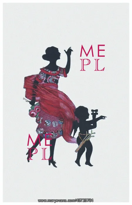 : Silhouette - Postcard Design : Silhouette - Postcard Design