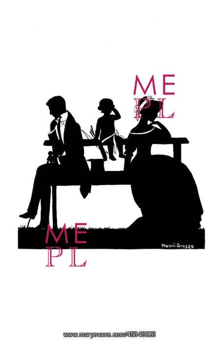 : Silhouette - Postcard Design : Silhouette - Postcard Design