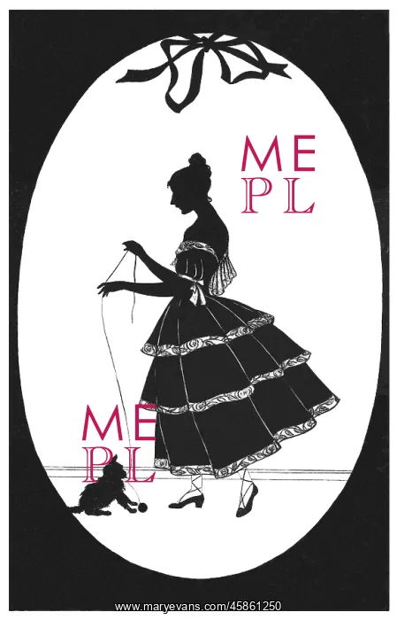 : Silhouette - Postcard Design : Silhouette - Postcard Design