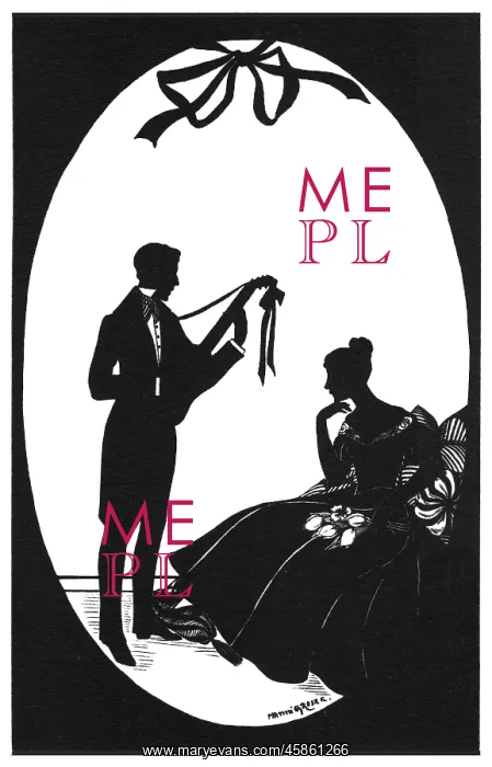 : Silhouette - Postcard Design : Silhouette - Postcard Design