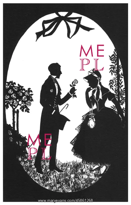 : Silhouette - Postcard Design : Silhouette - Postcard Design