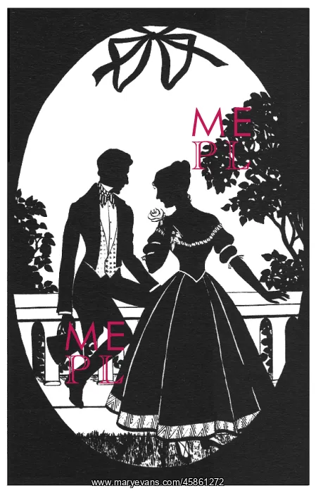 : Silhouette - Postcard Design : Silhouette - Postcard Design