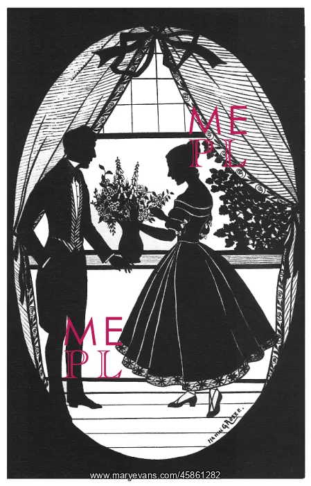: Silhouette - Postcard Design : Silhouette - Postcard Design