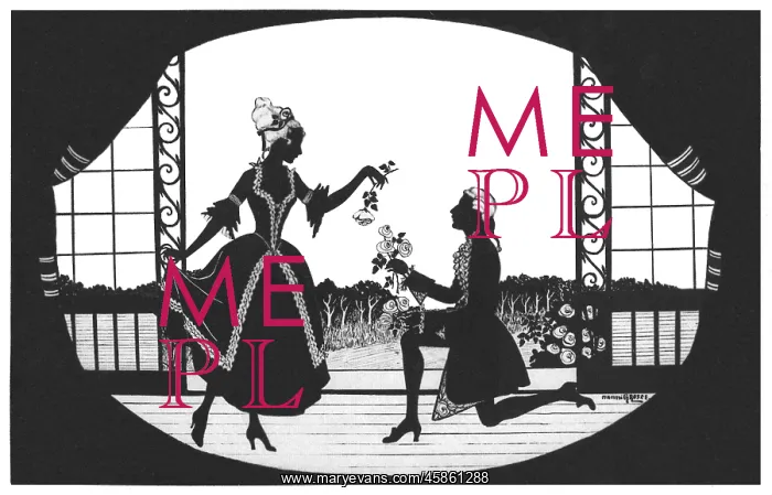 : Silhouette - Postcard Design : Silhouette - Postcard Design