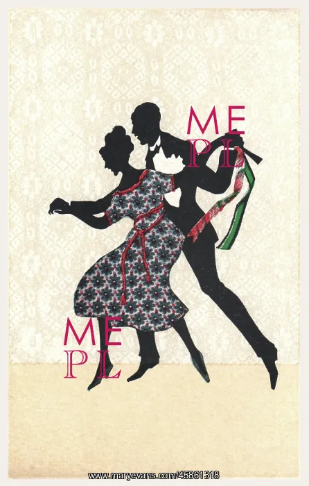 : Silhouette - Postcard Design : Silhouette - Postcard Design