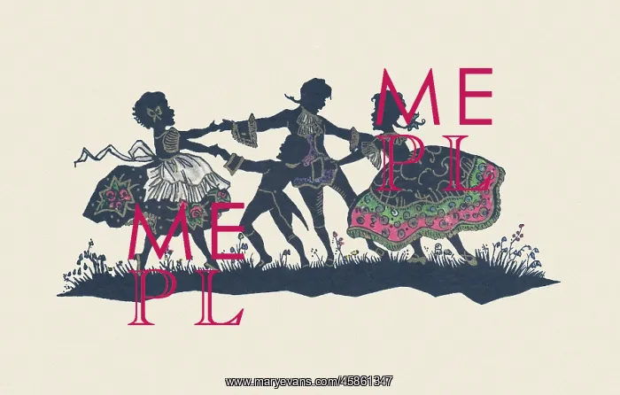 : Silhouette - Postcard Design : Silhouette - Postcard Design