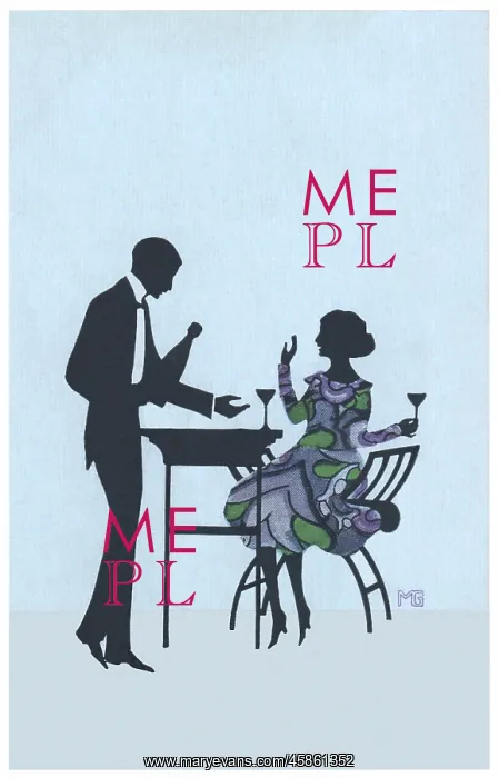 : Silhouette - Postcard Design : Silhouette - Postcard Design