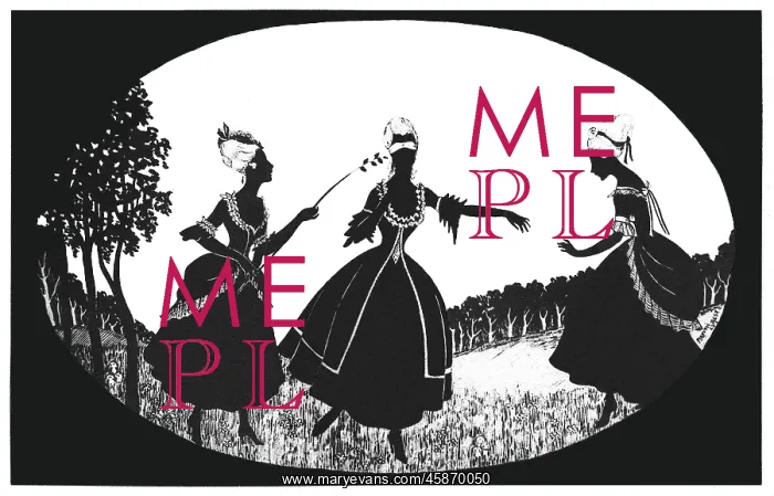 : Silhouette - Postcard Design : Silhouette - Postcard Design