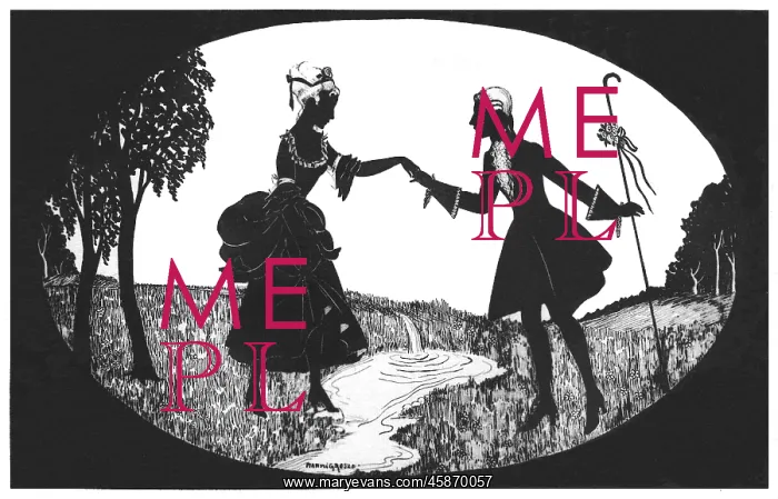 : Silhouette - Postcard Design : Silhouette - Postcard Design