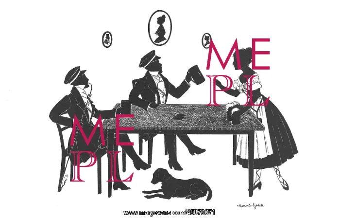 : Silhouette - Postcard Design : Silhouette - Postcard Design