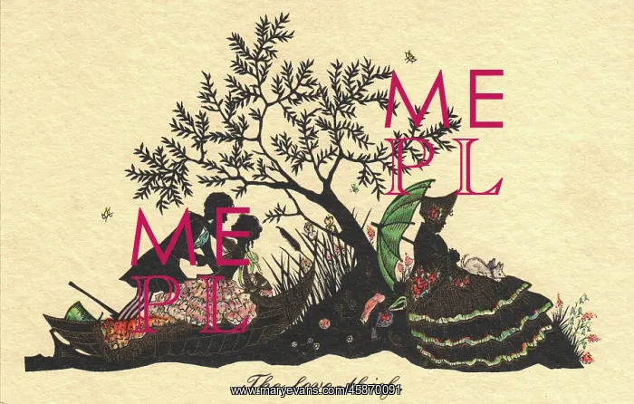 : Silhouette - Postcard Design : Silhouette - Postcard Design