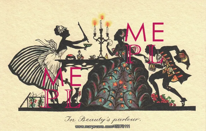 : Silhouette - Postcard Design : Silhouette - Postcard Design