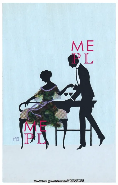  : Silhouette - Postcard Design