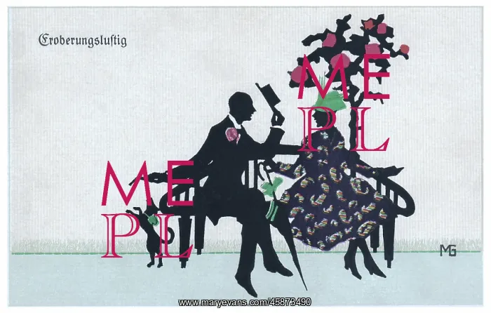 : Silhouette - Postcard Design : Silhouette - Postcard Design