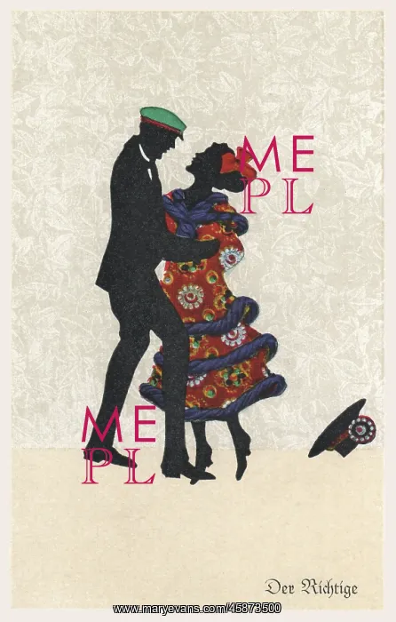 : Silhouette - Postcard Design : Silhouette - Postcard Design