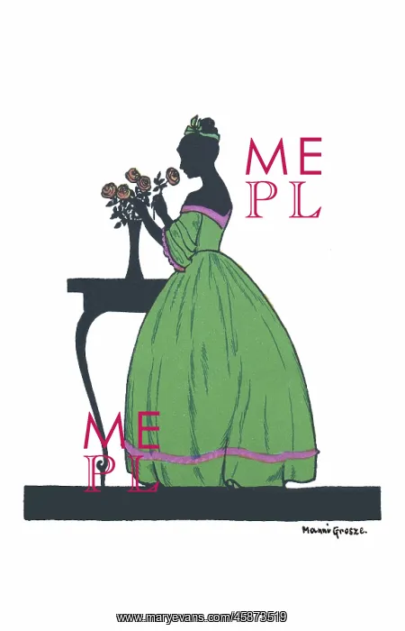 : Silhouette - Postcard Design : Silhouette - Postcard Design