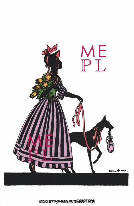 : Silhouette - Postcard Design : Silhouette - Postcard Design