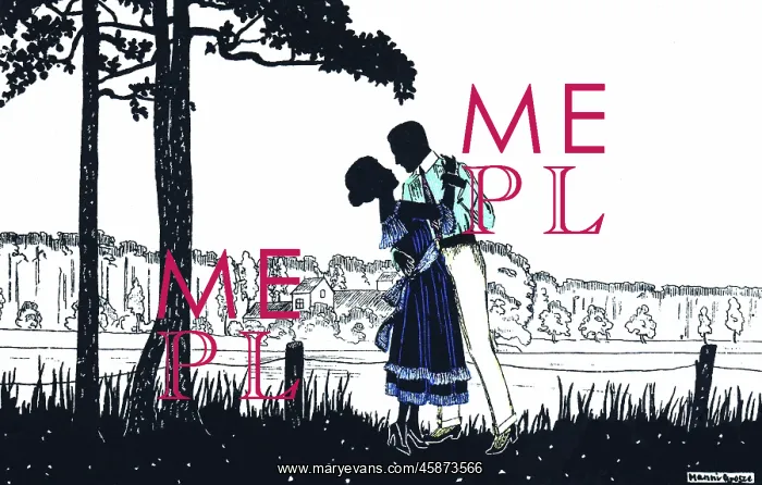 : Silhouette - Postcard Design : Silhouette - Postcard Design