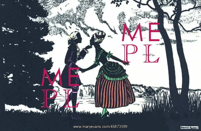 : Silhouette - Postcard Design : Silhouette - Postcard Design