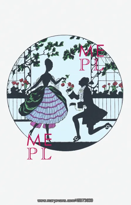 : Silhouette - Postcard Design : Silhouette - Postcard Design
