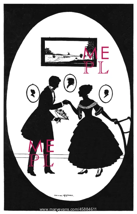 : Silhouette - Postcard Design : Silhouette - Postcard Design