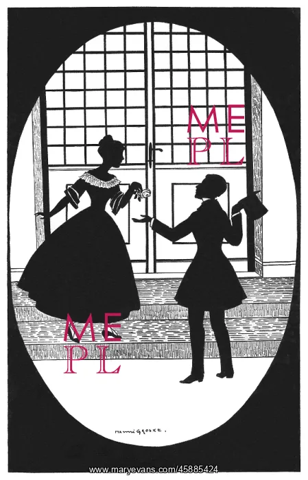 : Silhouette - Postcard Design : Silhouette - Postcard Design