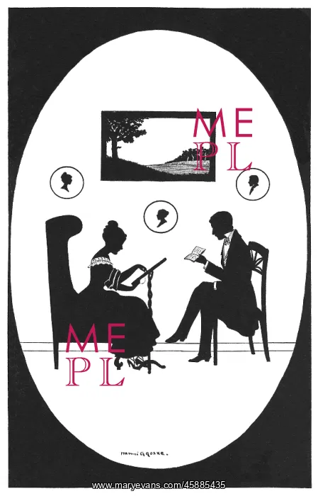 : Silhouette - Postcard Design : Silhouette - Postcard Design