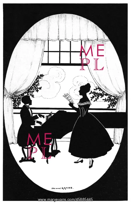 : Silhouette - Postcard Design : Silhouette - Postcard Design